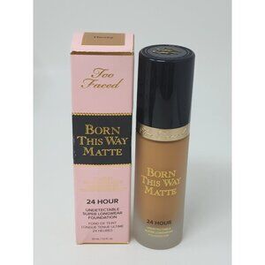 Too Faced Honey Born This Way Matte 24 Hour Foundation 1 oz